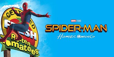 #SpiderManHomecoming Certified Fresh By Rotten Tomatoes bit.ly/2tJ42UQ