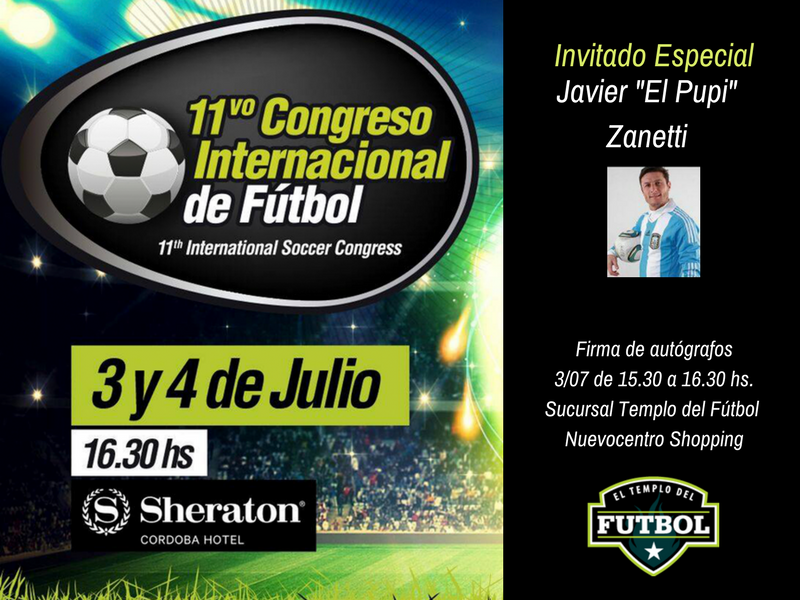 TemploFutbolAR's tweet photo. En el marco del 11 Congreso del Fútbol estará el @javierzanetti en el templo del fútbol en nuevocentro. Visitanos y llevate su autógrafo. https://t.co/nJVx4EM1Qt
