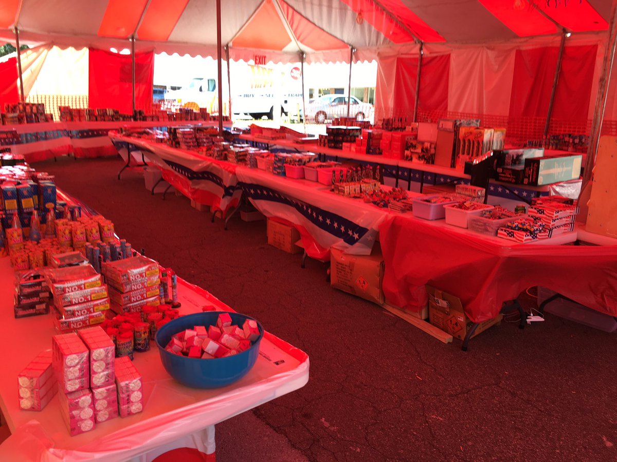 Duhsj's tweet photo. Crazy Cracker @ Indian Village shopping center is open. Come get your picture with Crazy Carl🦍#Fireworks #crazycracker https://t.co/rhV9GcvjQp
