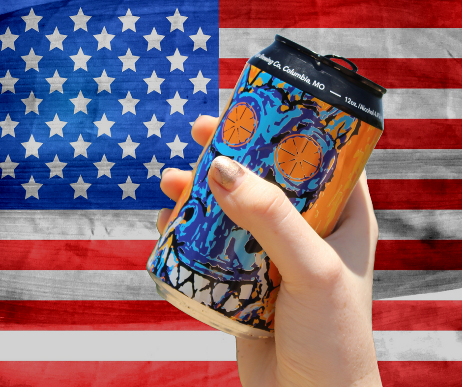 RockBridgeBrew's tweet photo. Red, white and #bloodspreesummer https://t.co/8aF0IFcw33