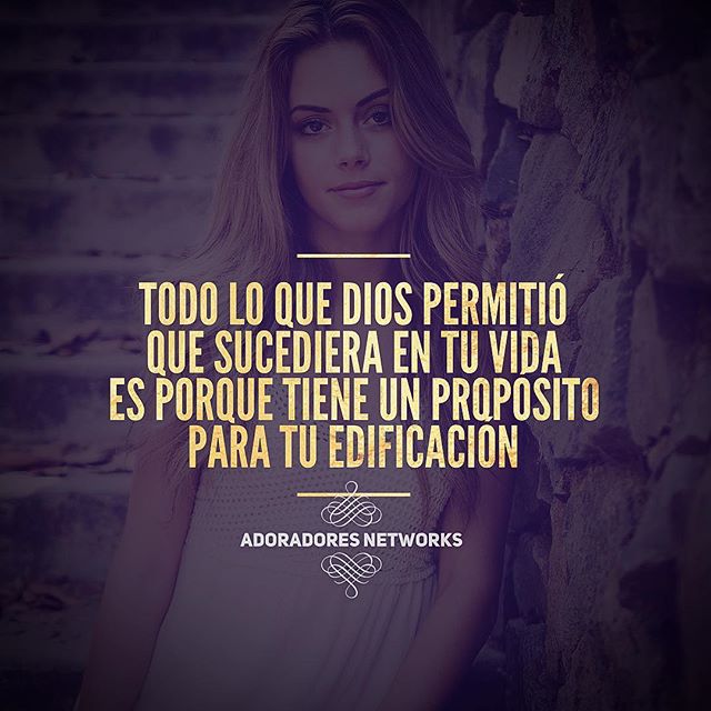 ❤️😌 “Y sabemos que Dios hace que todas las cosas cooperen para el bien de quienes lo aman y son llamados según el… instagram.com/p/BWF1ZhaALXb/