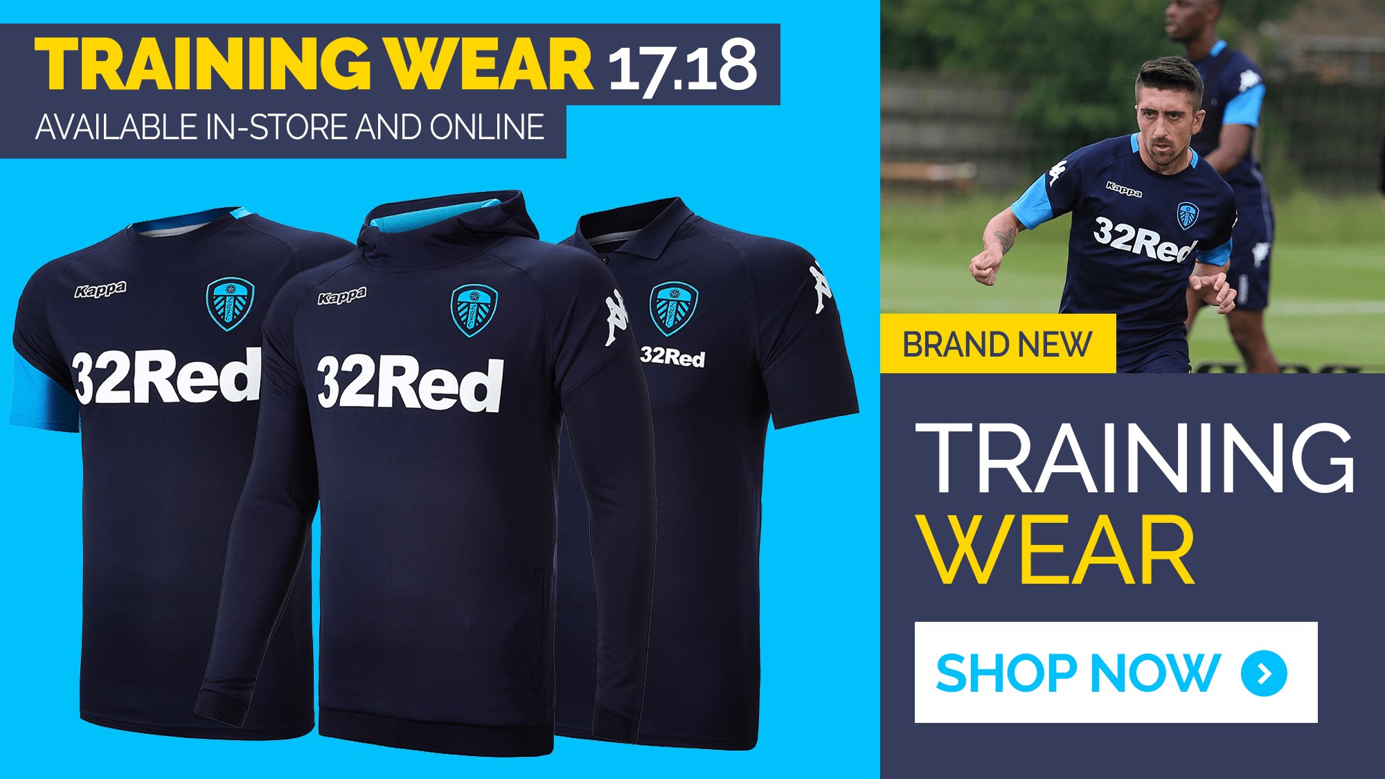 leeds united training kit