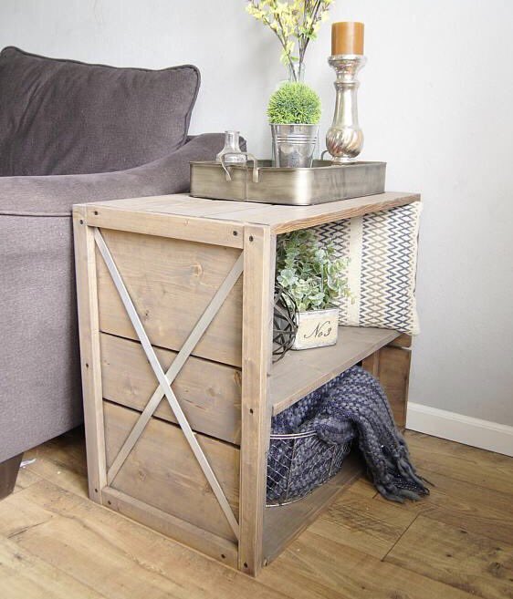 smashingdiy's tweet image. Check out the plans for this cool Farmhouse Crate End Table 
handmade-haven.com/blogs/news/far…