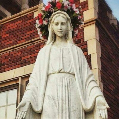 _gabialencaar's tweet photo. Existe uma rainha aqui, coroada de estrelas, a lua embaixo dos seus pés, adonada pelos anjos, seu nome é Maria. https://t.co/9vf9E4eiho