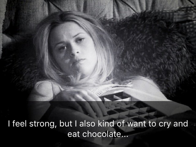 ManicDepictions's tweet photo. Who else can relate? 💪😭🍫🤔 #WelcomeToMoodDisorders #Crying #Chocolate #Depression #MentalHealthDisorders #BipolarDisorder #RollerCoasterMood https://t.co/j5GJXqZam2