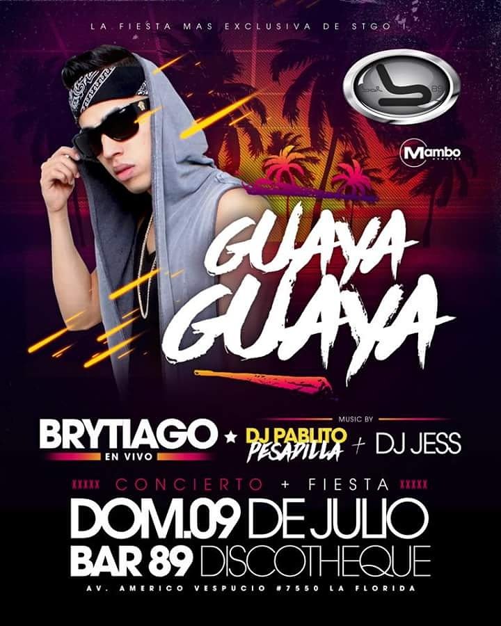 AnnaisBarby's tweet photo. Este domingo 09 de julio en #bar89 @brytiago en vivo. https://t.co/h6hUZDgvbi