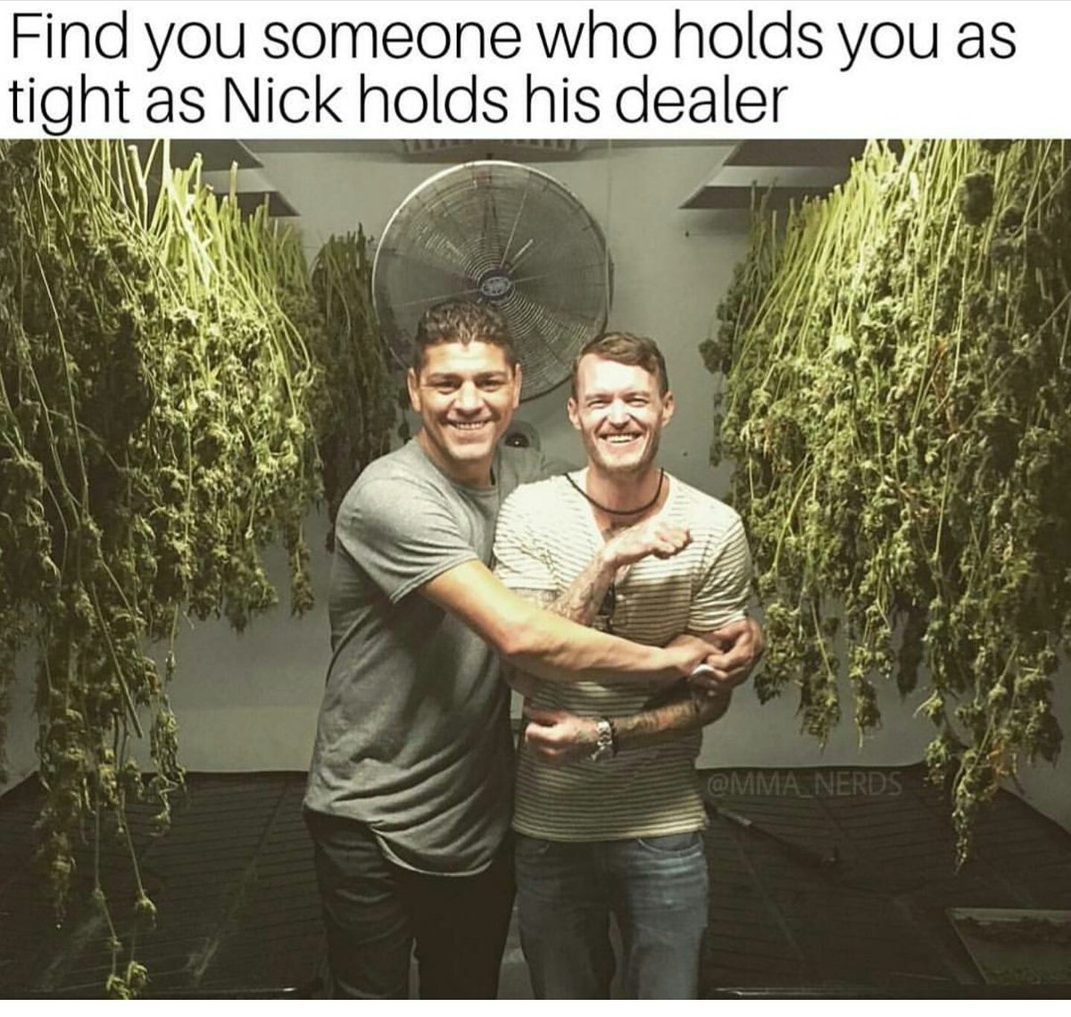 Mr.Nick Diaz. What a legend. 👆👊