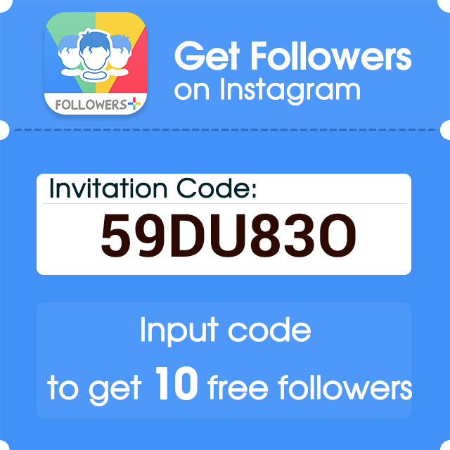 3e3__'s tweet photo. Get Real Followers Fast on Instagram for FREE! from @wow_instagram. With my invitation code '59DU83O', you https://t.co/FbcyBfDl4N