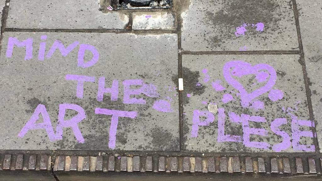 mattmaloney's tweet photo. Mind the art, please 💜 (Cc: Karen Bradley MP, @KBradleyUK) https://t.co/jiltj9W9yh https://t.co/46PItlP34J