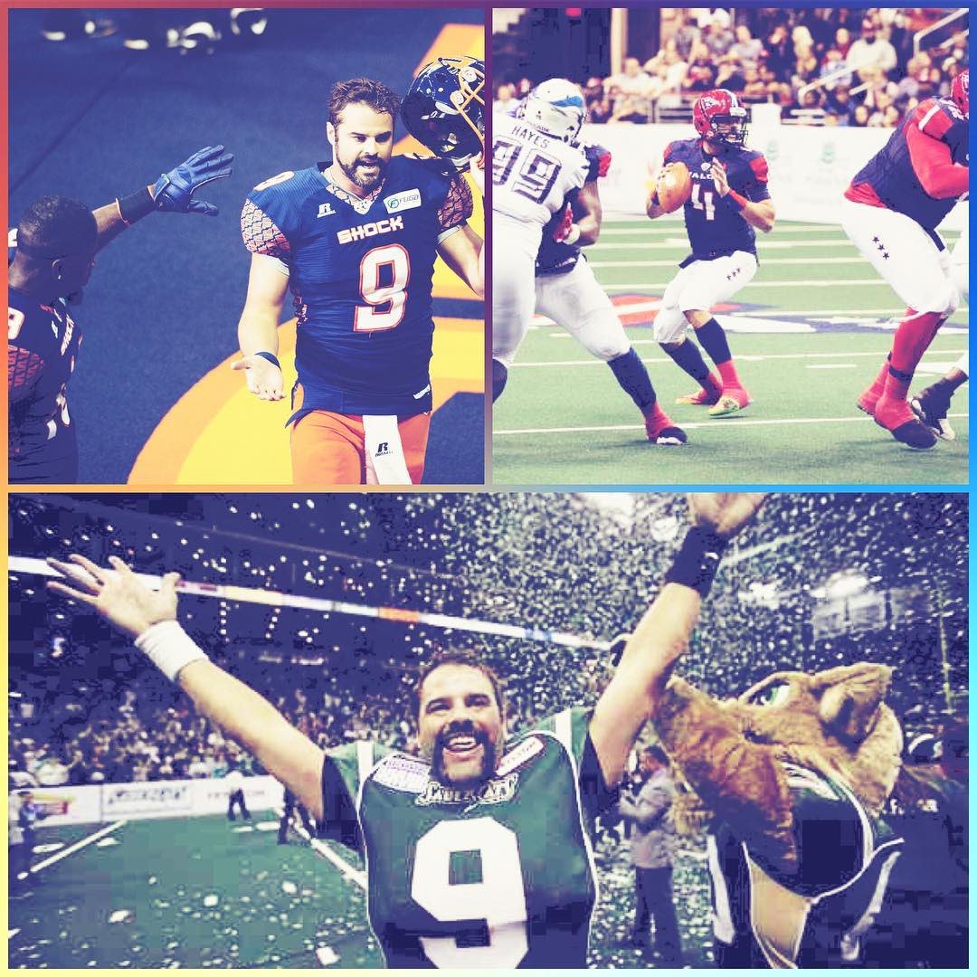 9thManNation's tweet photo. QB Erik Meyer announced his retirement from @AFLarenaball earlier today. Leave a comment sharing a memory you have of him. #ErikMeyer #AFL30 https://t.co/uxsxJApCPn