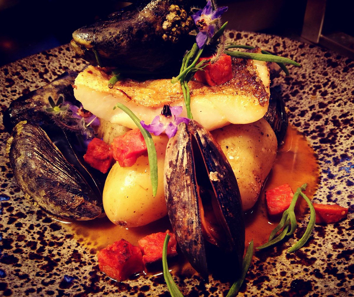 We love our specials this week Line Caught Pollack with mussels #stagneshour #sustainable <a href="/cornwallgoodsea/">CornwallGoodSeafood</a>