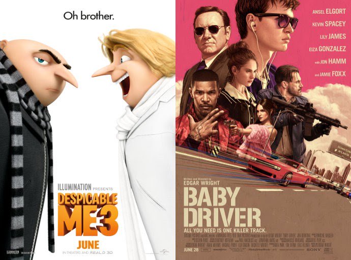 EvelynLeaks's tweet photo. Just posted: 'Despicable Me 3' Tops Box Office, 'Baby Driver' Rides to Strong Debut https://t.co/zYO5YZdeux https://t.co/17ZqgsRa5O