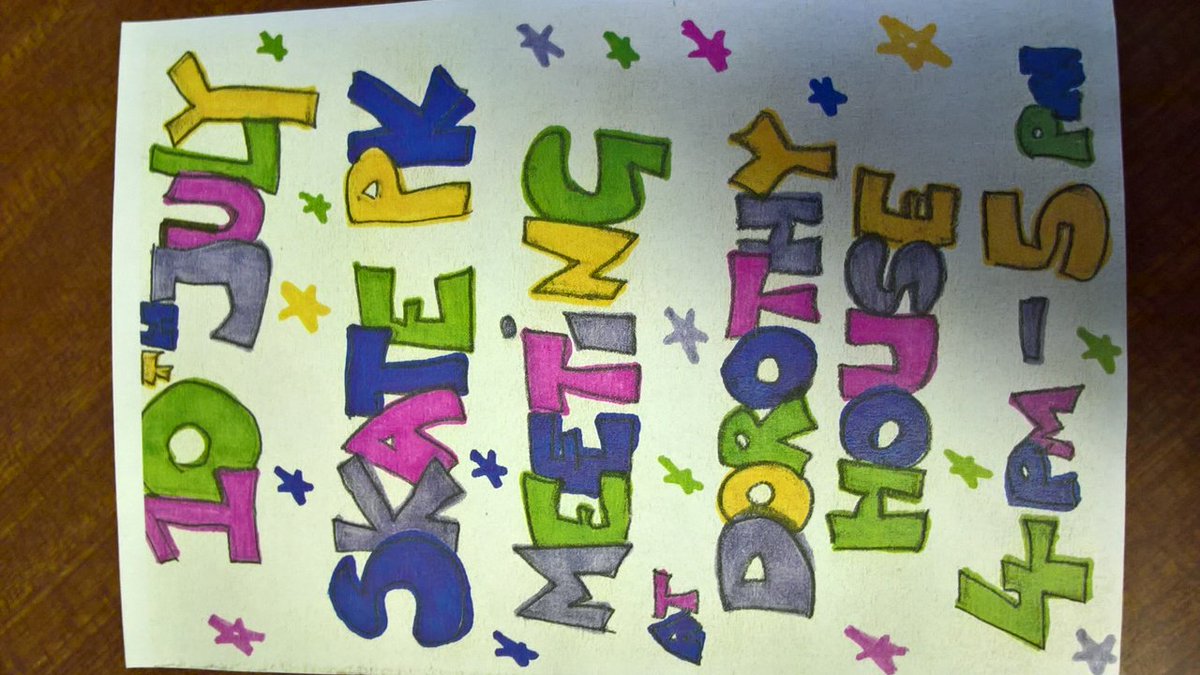 Get involved with the skate park development and planned Jam in September ☺