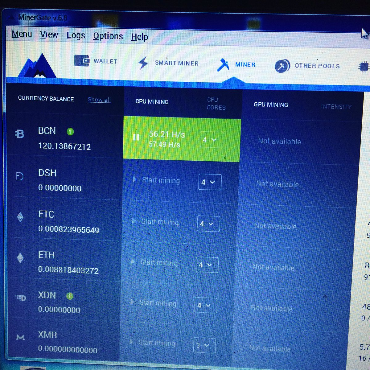 kryptoguide_com's tweet photo. Minergate GUI Miner, not Bad 😁 https://t.co/1rNdwuQkqI #bitcoin #bytecoin #monero #ethereum #ethereumclassic https://t.co/UFLHv9uJJb