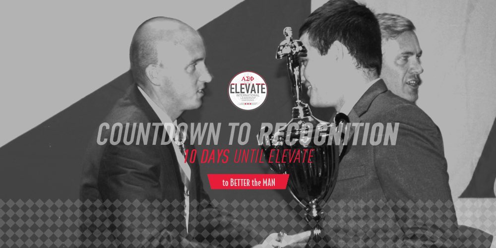 alphasigs's tweet photo. Only 10 days until we head to @NCState for #ASPElevate! https://t.co/7sKwKuNOBG