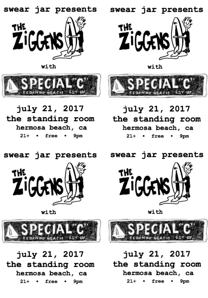 Getting handbills cut for #TheZiggens w/ <a href="/SpecialCrb/">Special C</a> at <a href="/StandingRoomHB/">The Standing Room</a> FREE SHOW! 21+ 7-21
#SkunkRecords #Sublime #HermosaBeach #Pennywise