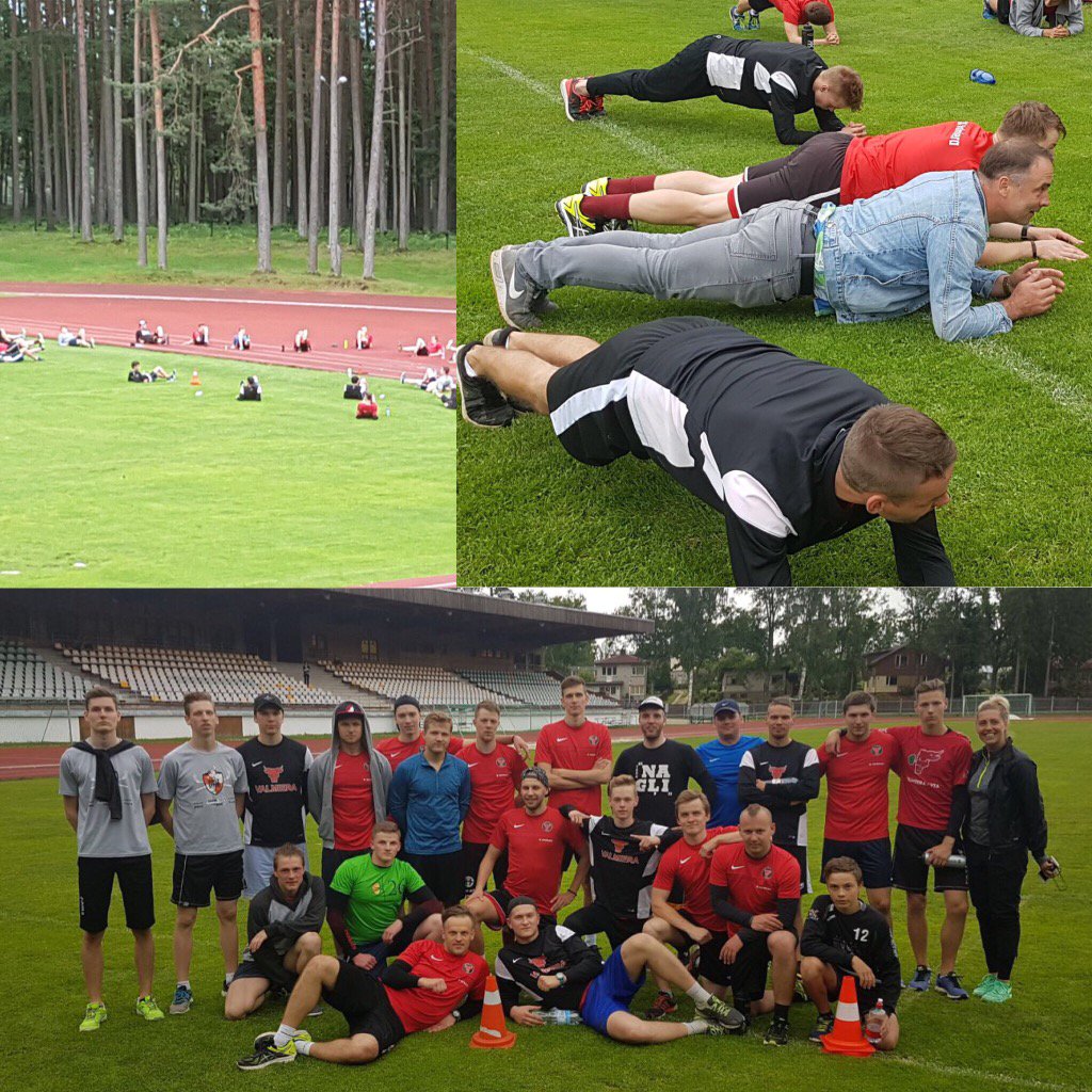 FBKValmiera's tweet photo. Ar šodienu sākām kopīgo gatavošanos jaunajai sezonai! #cīņā https://t.co/G5vX5trwZk