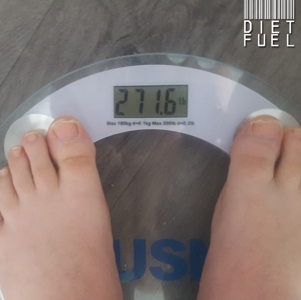 WedFails's tweet image. Day 5... 271.6lb, Down -0.4lb, Total to Date 8.4lb. Slight blip after the weekend but still on target for 10lb week 1 drop :)