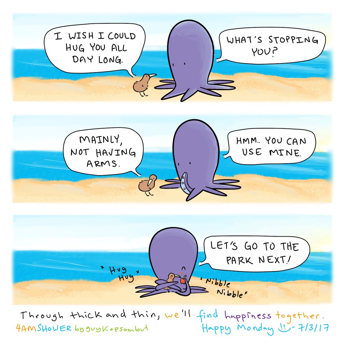 4AMShower's tweet photo. Helping hands. #happy #cute #art #sketch #sketchaday #illustrations #doodle #aww #friends #funny #memes #depression #comics #love #scbwi https://t.co/3ui5LcmRDk