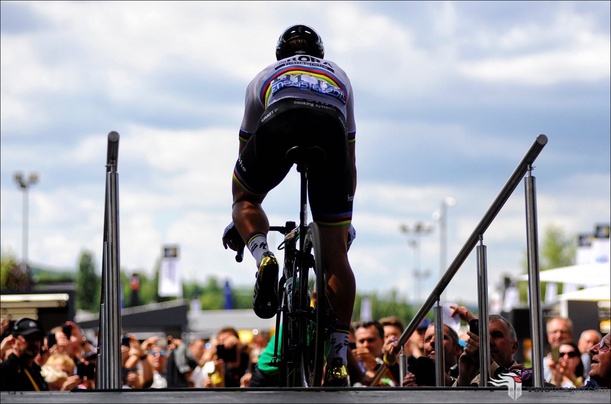 veloimages's tweet photo. Stage 3 of @LeTour began as it ended with @petosagan on top. #ridenatural #procyling https://t.co/5IzAxP1Bah