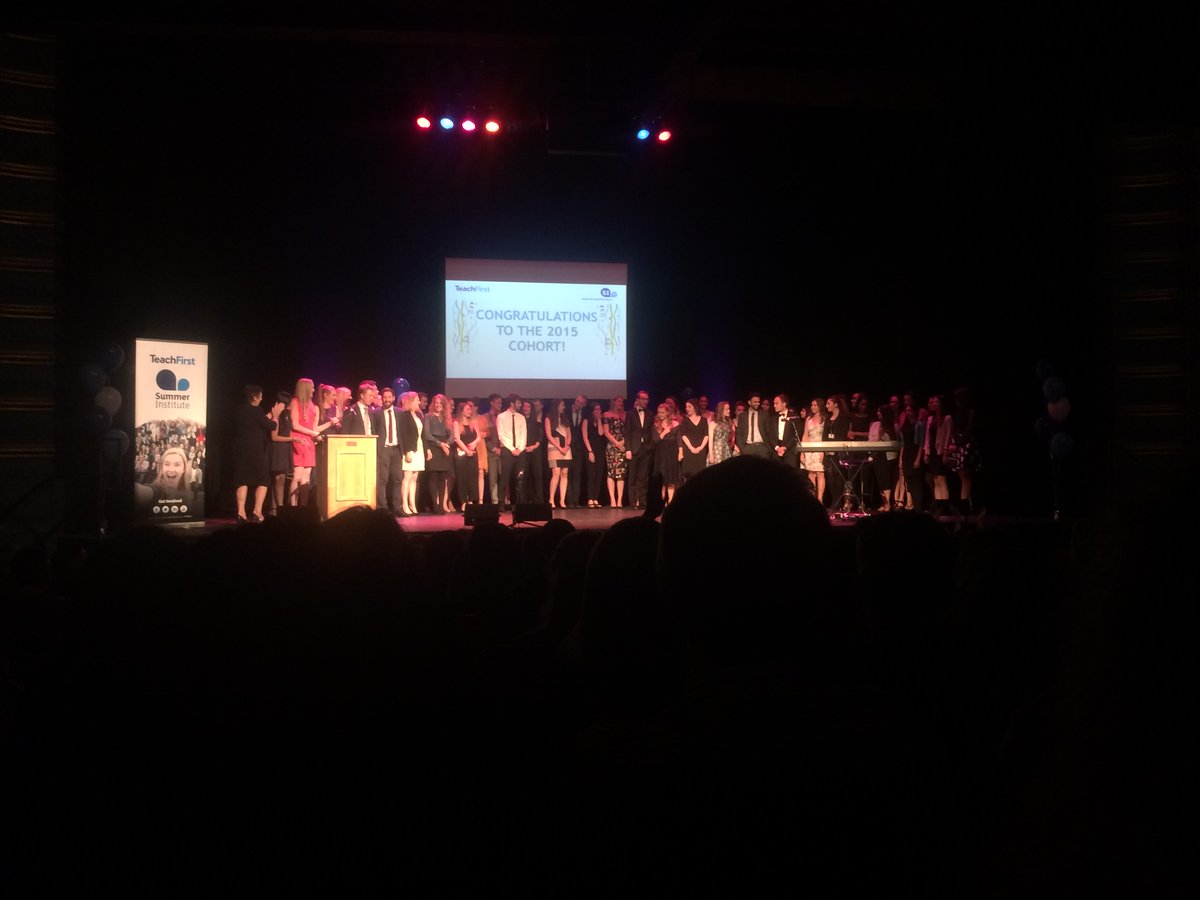 claremichellejo's tweet photo. Our @TeachFirstWM 2015 cohort, celebrating their success in front of our brand new 2017 recruits #TopGraduates #BestGraduates #TimesTop100 https://t.co/BgsisTXe0Q