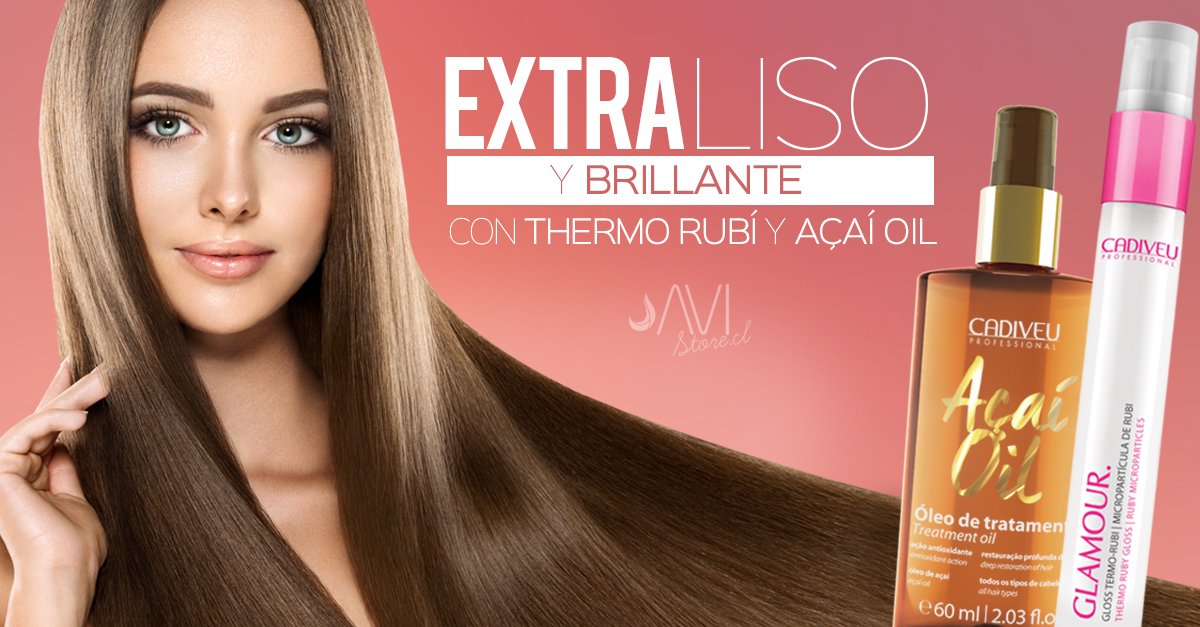 BCSelect_chile's tweet photo. dúo para lucir un cabello espectacular¡¡ 😍😍
#ThermoGlossRubí de #Glamour protege a tu pelo del secador , junto con el mejor aceite  #AcaíOil https://t.co/N3qFO2qWzT