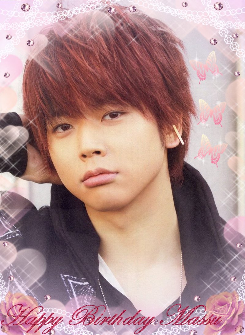    Happy 31st Birthday Takahisa Masuda      