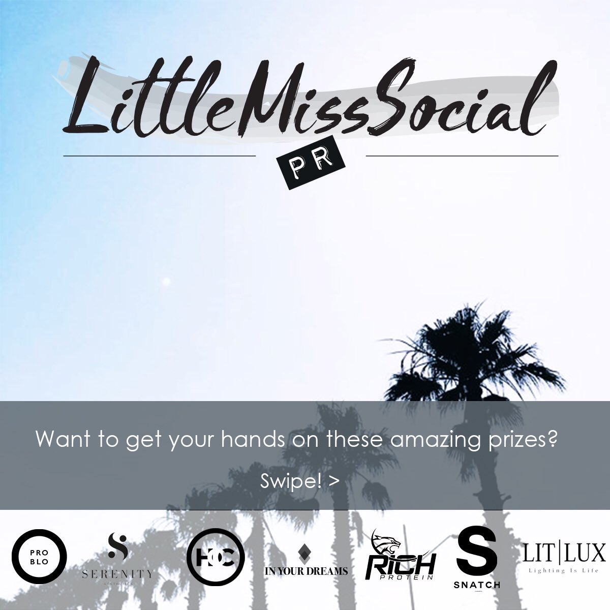 SUPER exciting #Giveaway happening over on #Instagram 👉🏽 @littlemisssocialPR 
In collab with <a href="/ProBloGroup/">Pro Blo Group</a> 🙌🏼
GO GO GOOOOOO 🎉 #Competition