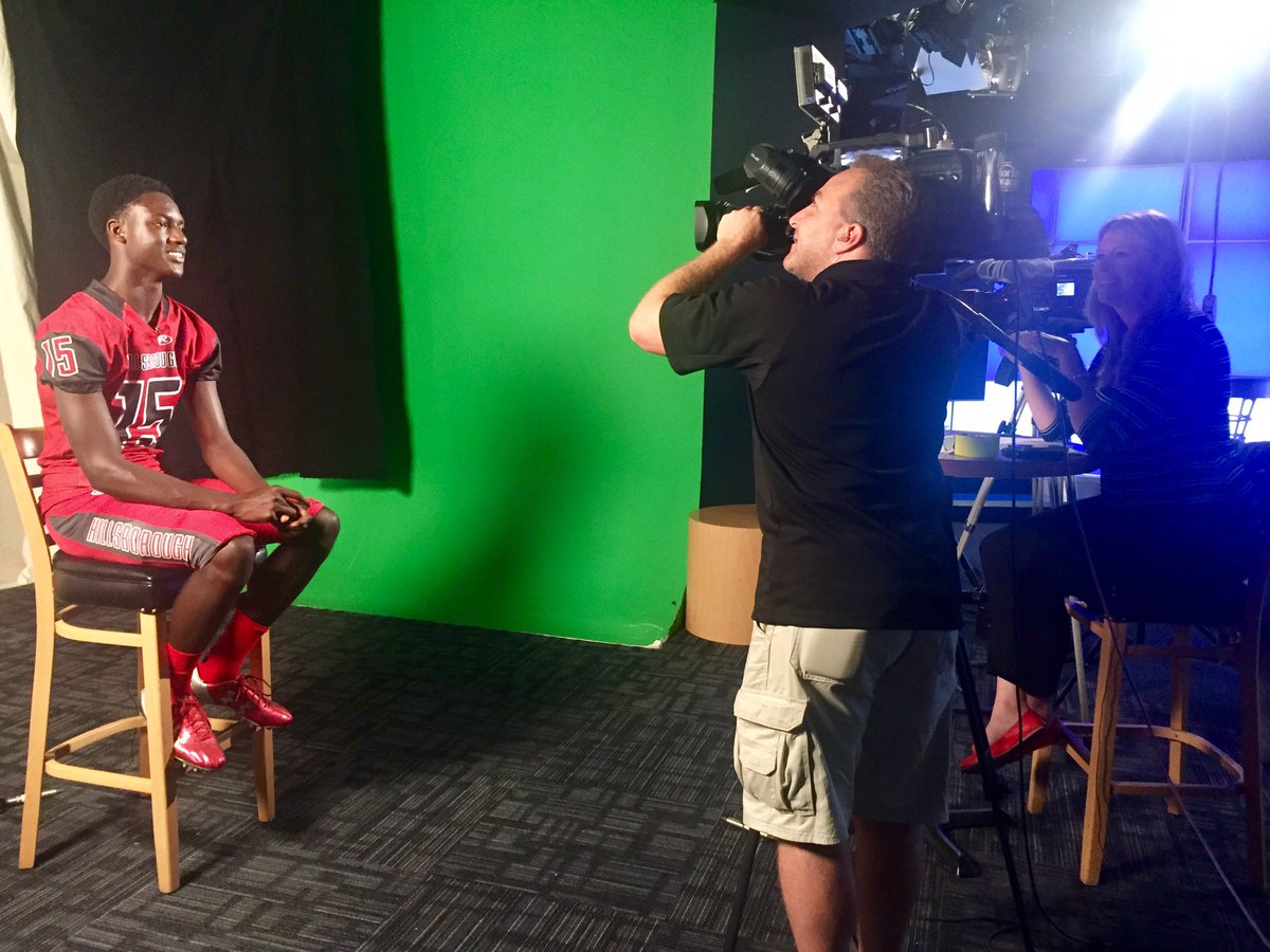 Hillsborough's Ken Montgomery Jr. makes the #SpectrumSportsTop20 but what # will he be? The list will be revealed at the end of the month! 🏈