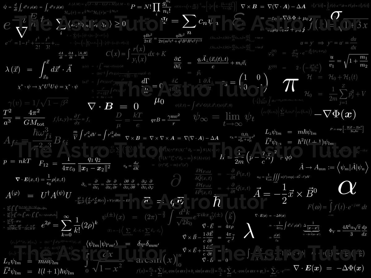 CosmaCatwalk's tweet image. One key benefit of a good #ASTROMATH education is that you are empowered to see connections easily, where past explanations have failed you.