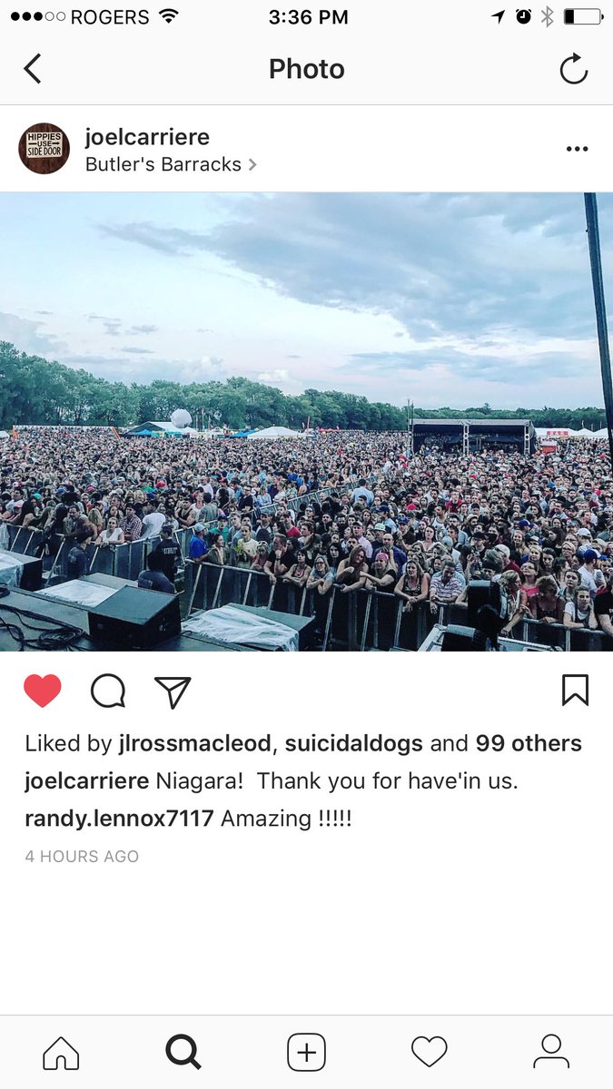 josiedye's tweet photo. Yesterday @cityandcolour @BlueRodeo @thestrumbellas @youarestars @DearRouge https://t.co/maYEPZwWMd