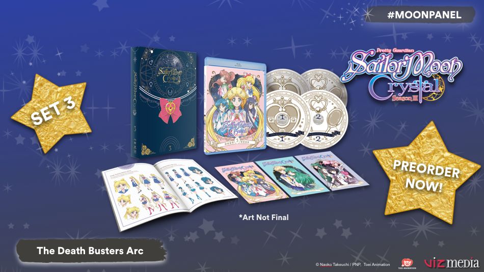 VIZ  See Sailor Moon Crystal, Season 3 (Limited Edition)