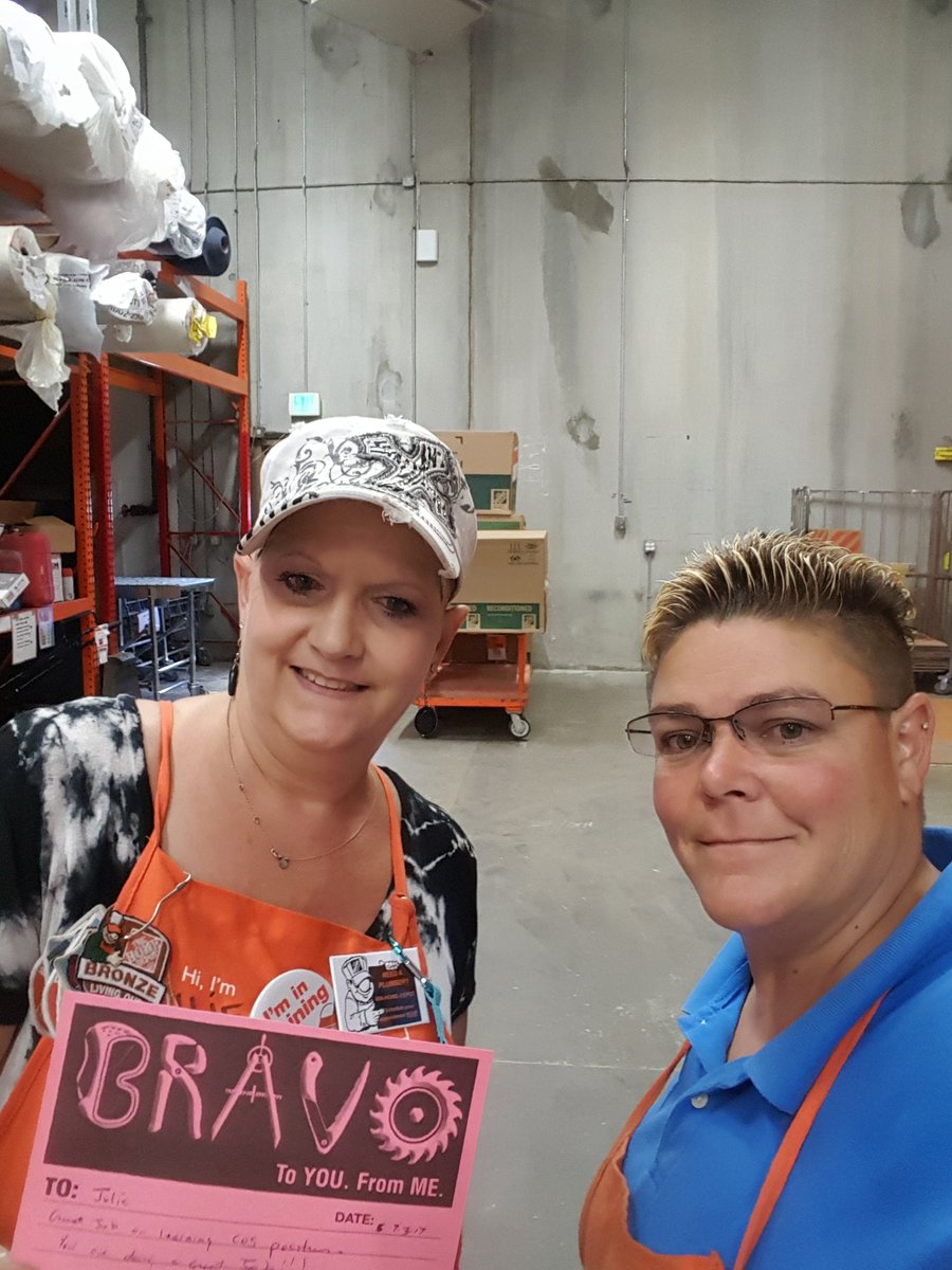 Doing a great job Julie as the COS.<a href="/jorgehhernande2/">Jorge H Hernandez</a> @HomeDepot6505 <a href="/Cattermo2Justin/">Justin Cattermole</a> <a href="/trh_204/">Tim Hoover</a> <a href="/SHowardO/">Shaun Howard</a> <a href="/AkinsMel/">Mel Akins</a>