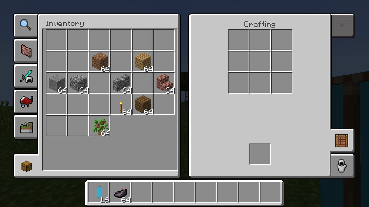 Scaffolding Minecraft Crafting Recipe