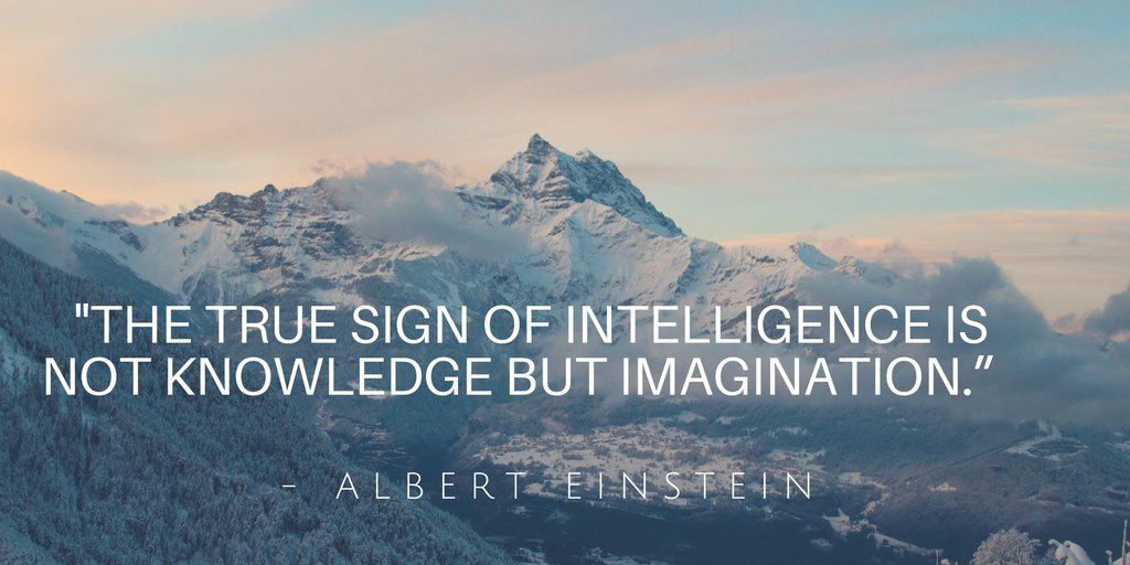 sciofL's tweet photo. #Innovation will engulf an environment where #imagination fires by @saisumanth . #perspective #LearningConf17 #Einstein #knowledge https://t.co/qdi5wXPI0d