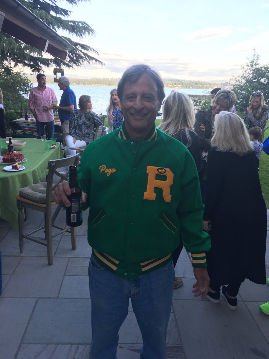 RooseveltFB's tweet photo. Saw Coach Pettas today, an exciting time for him and his family! Not sure how he got one of these, they handed out to just anybody? Pogo? https://t.co/ksZhkHZ4w3