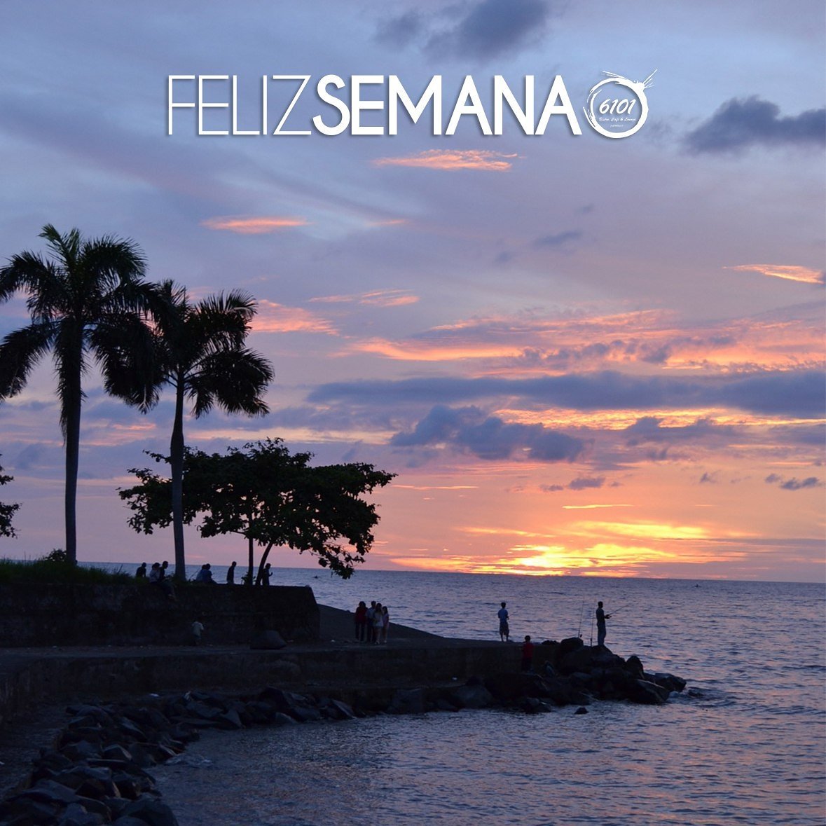 Les regalamos atardeceres para que coloreen su semana.