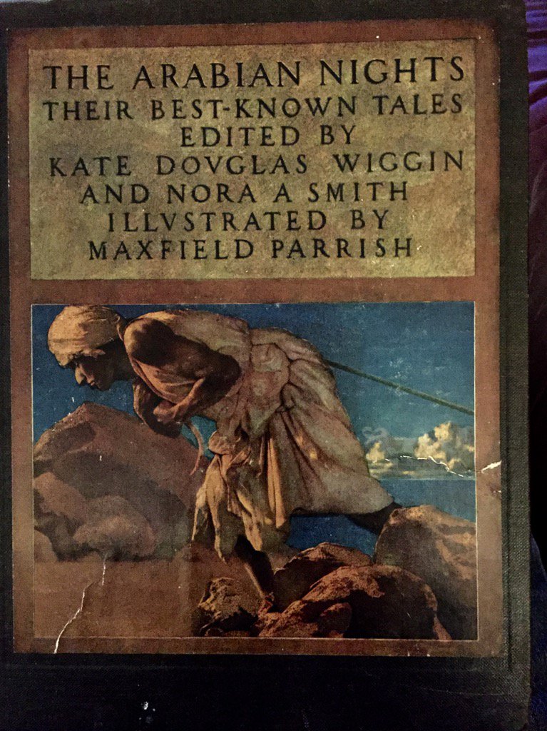 RamonaMGreene's tweet image. @rebeccaromney Lookie what I found!!! 1909. #MaxfieldParrish #bookfind ❤️❤️❤️❤️