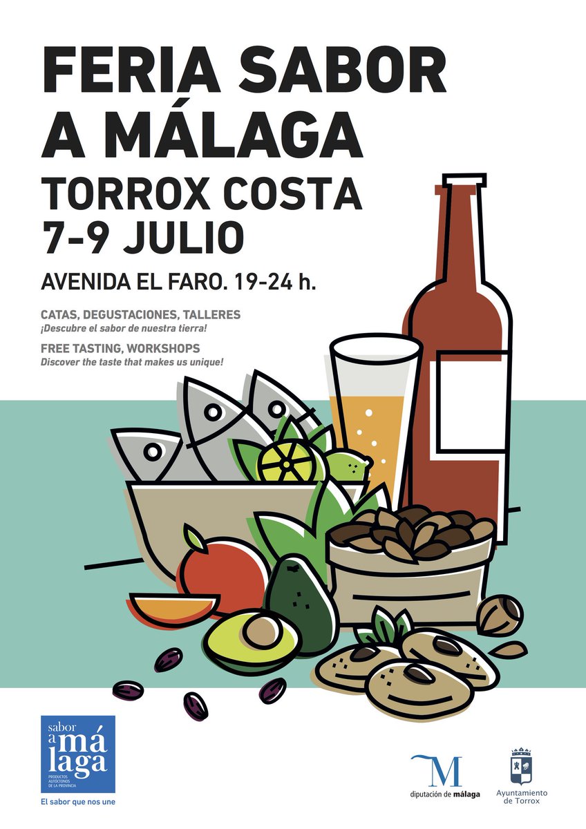 AxarGo's tweet image. La feria comarcal @SaboraMalaga sigue su recorrido por la provincia promocionando productos locales
Del 7 al 9 en Torrox
#productoautoctono