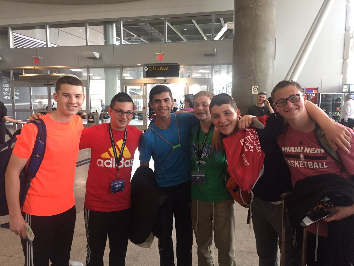 The JFK flight is about to take off...we'll see you in Beit Meir!!