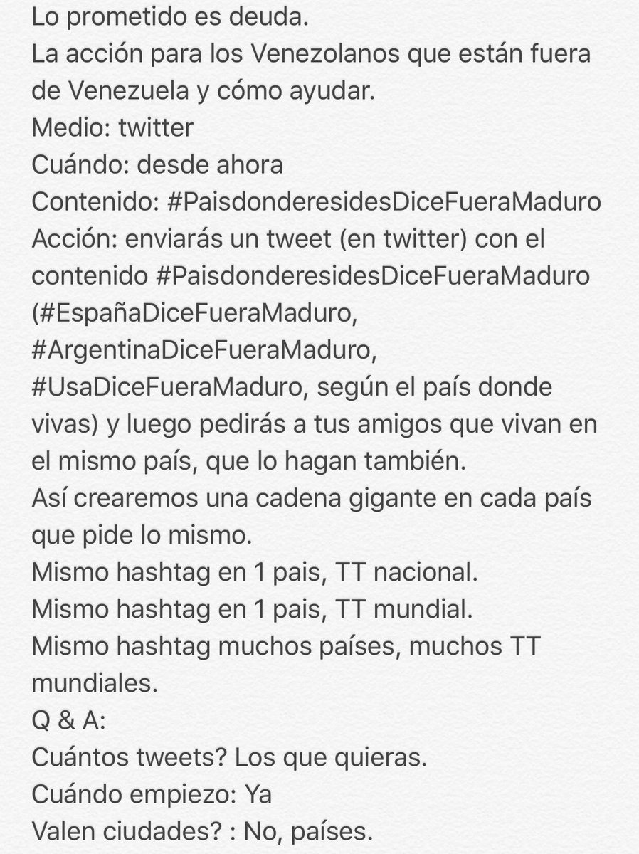 #EstadosUnidosDiceFueraMaduro