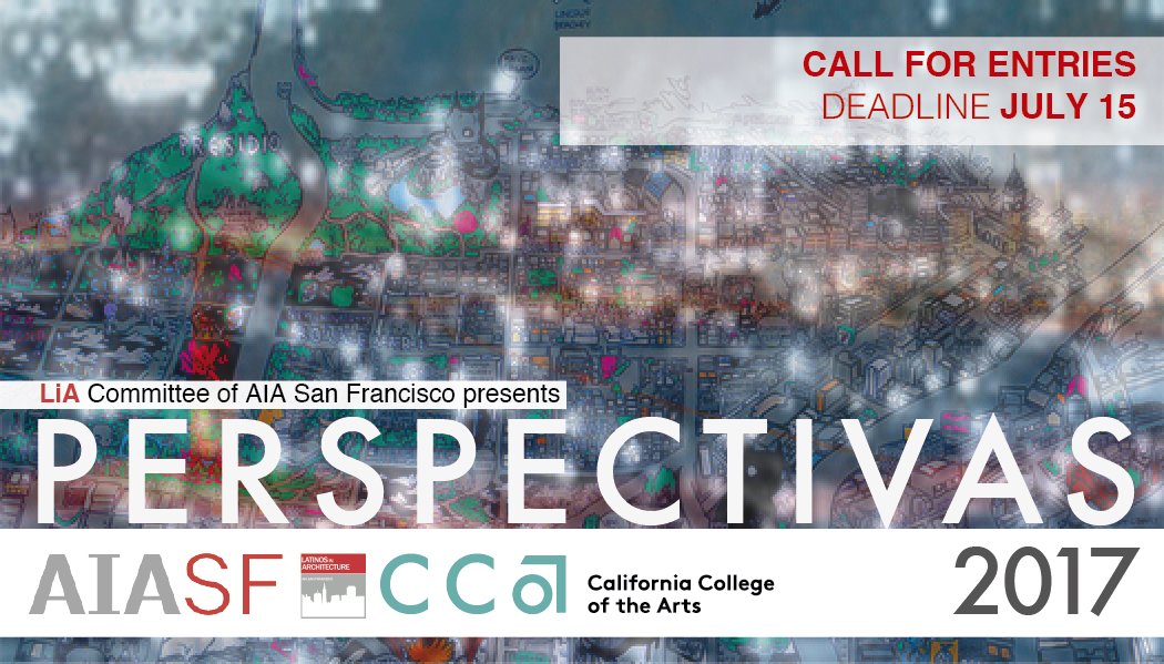 AIASF_LiA's tweet photo. Excited to see all the entries for #LiAPerspectivas2017. Apply before July 15 at https://t.co/VYc5x7IlX5 and see your work on @archandcity. https://t.co/LjwG075ojm