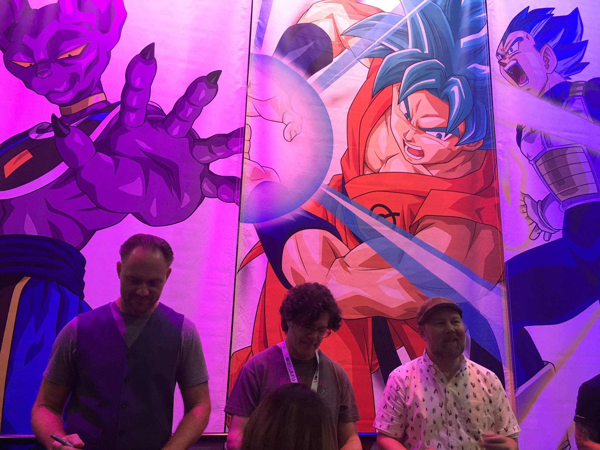 Funimation 🔮🕸 on Twitter "The autograph session with the English