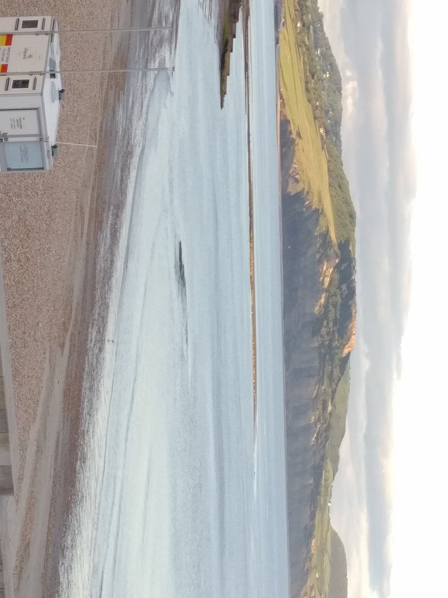 IvorRSmith's tweet photo. Last rays of evening sun across #TheCobb and #LymeBay 3.7.17 @LymeRegisTIC @DorsetTourism then pint of #Gyle59 Vienna lager @Cellar59Lyme https://t.co/BknQutJ8SU