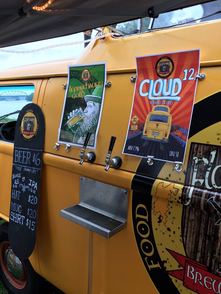 floydcountybrew's tweet photo. Cloud 12 is officially on tap at the Riverfront!!!  Come and get it! #cloud12 https://t.co/sxOEMN6FhE
