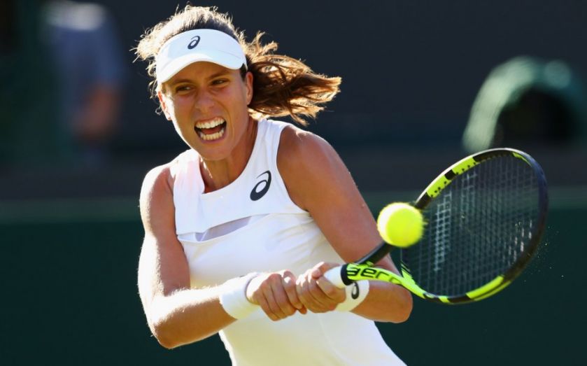 CityAM's tweet photo. Johanna Konta eyes chance to dish out Wimbledon revenge https://t.co/atcSItCnht https://t.co/xQ6tBNb1AO