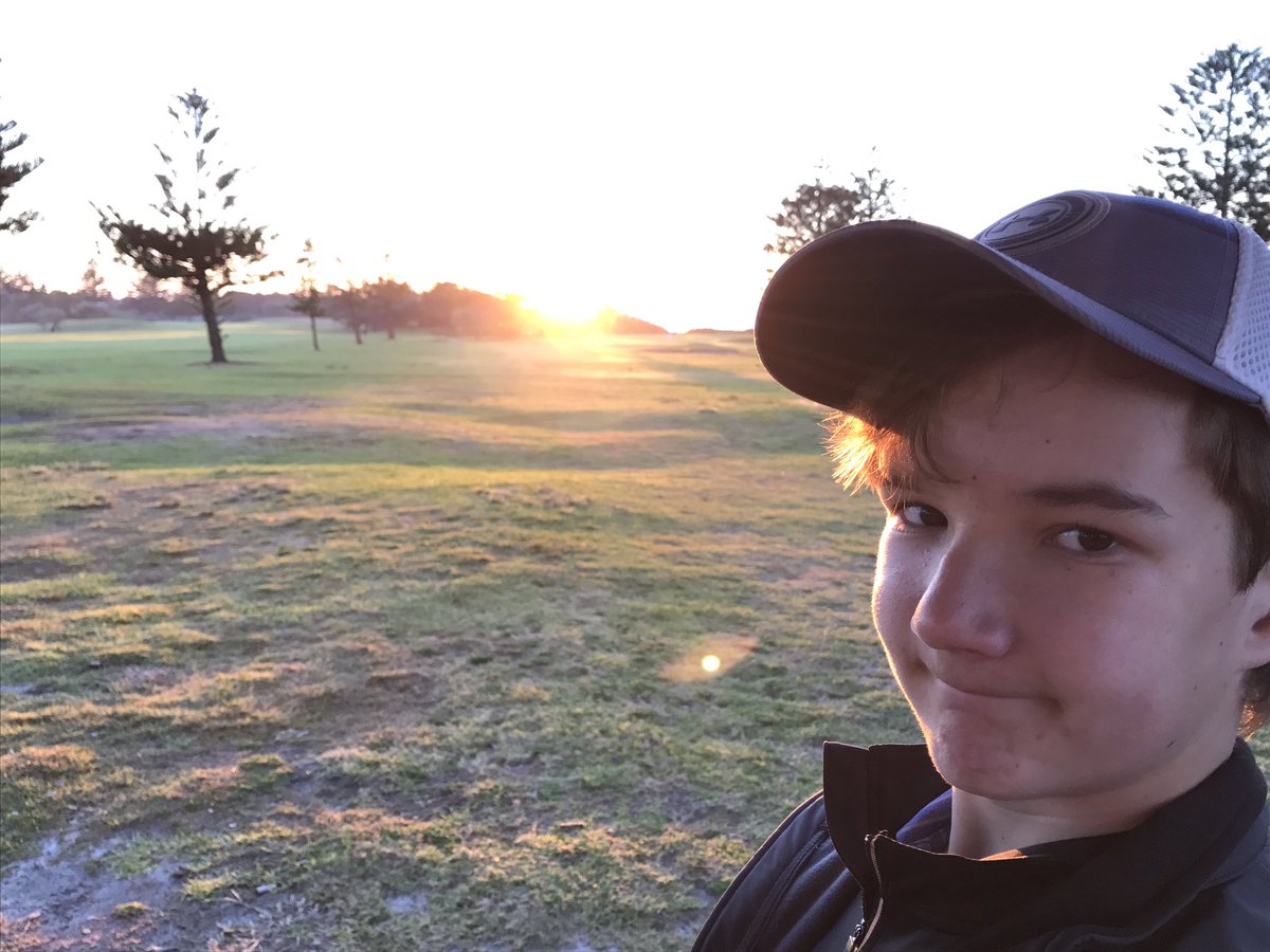 Great morning for golf <a href="/ShellyBeachGolf/">Shelly Beach Golf</a> <a href="/JNJGTOUR/">Jack Newton Jr. Golf</a>