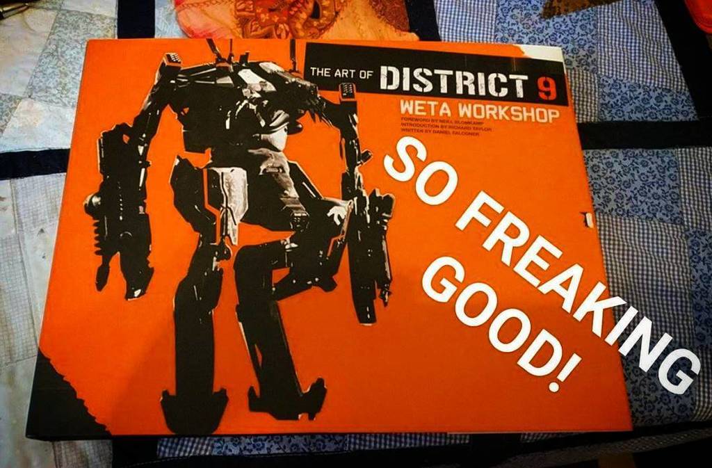 Spudmunkey's tweet photo. Thank you for the recommendation @mrjakeparker, the #District9 #Artbook is the bomb! SO FREAKING GOOD!
#art #inspiration #howto #conceptde… https://t.co/iNDb54mt0j