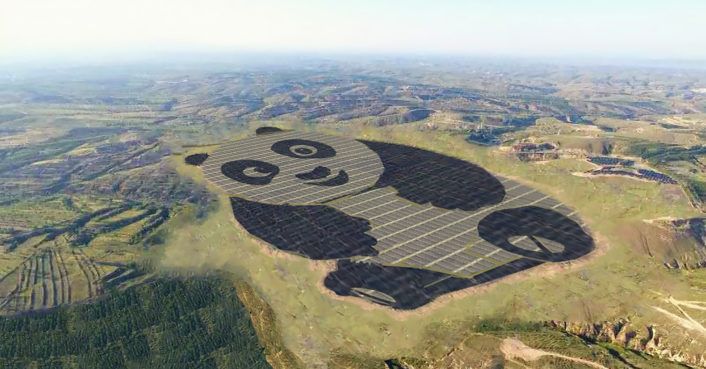 MikeHudema's tweet photo. Wow. Check out the world’s cutest #solar farm - a #solarpower #panda. 
https://t.co/8whPMLbb0A

#ActOnClimate #renewables #cdnpoli #bcpoli https://t.co/7c8vUInoef
