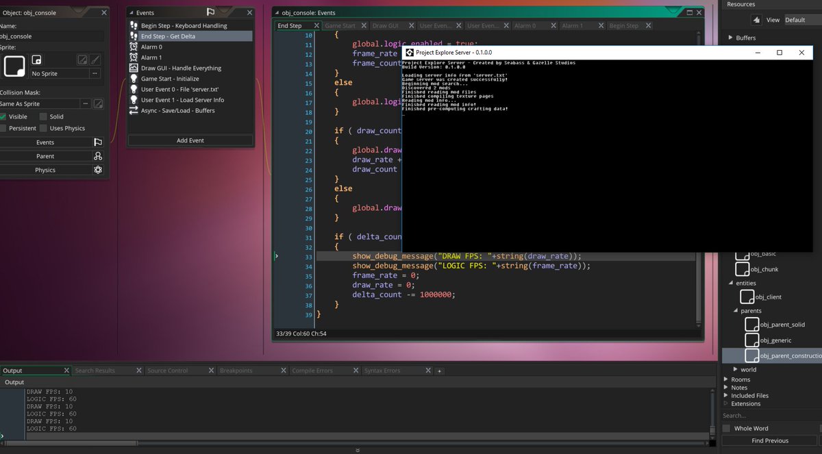 FreshWaterFern's tweet image. The server now has an optional logic FPS meaning you can utilize your CPU further if you want to support more players. #gamedev #indiedev